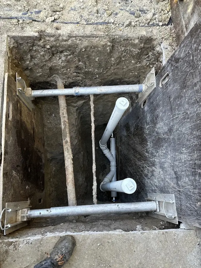 Experienced plumber completing Gas Line Repair work in Georgetown